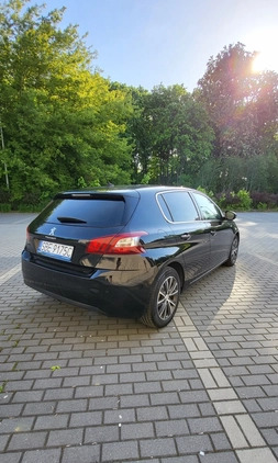 Peugeot 308 cena 29500 przebieg: 222500, rok produkcji 2015 z Sosnowiec małe 154